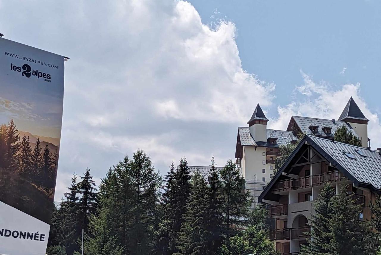 4 Couchages ,plein Sud Calme * Les Deux Alpes